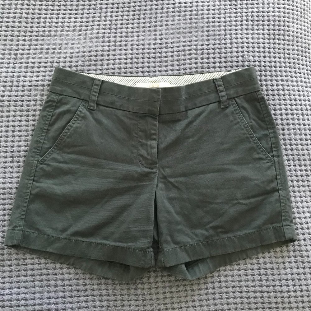 J Crew Chino navy shorts size 2